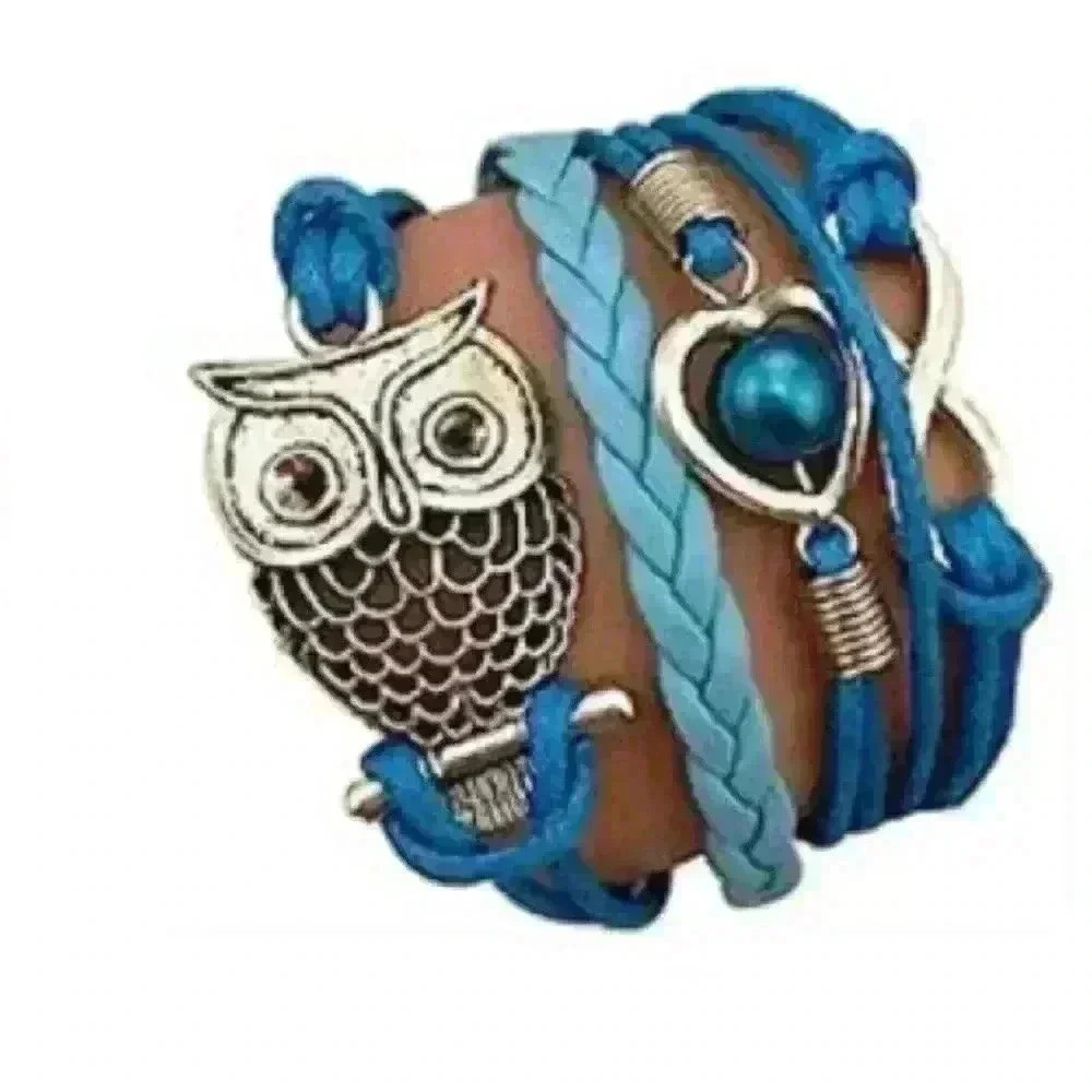 Handmade Braided Multi Layers Vintage Woven Rope Wrap Bracelets